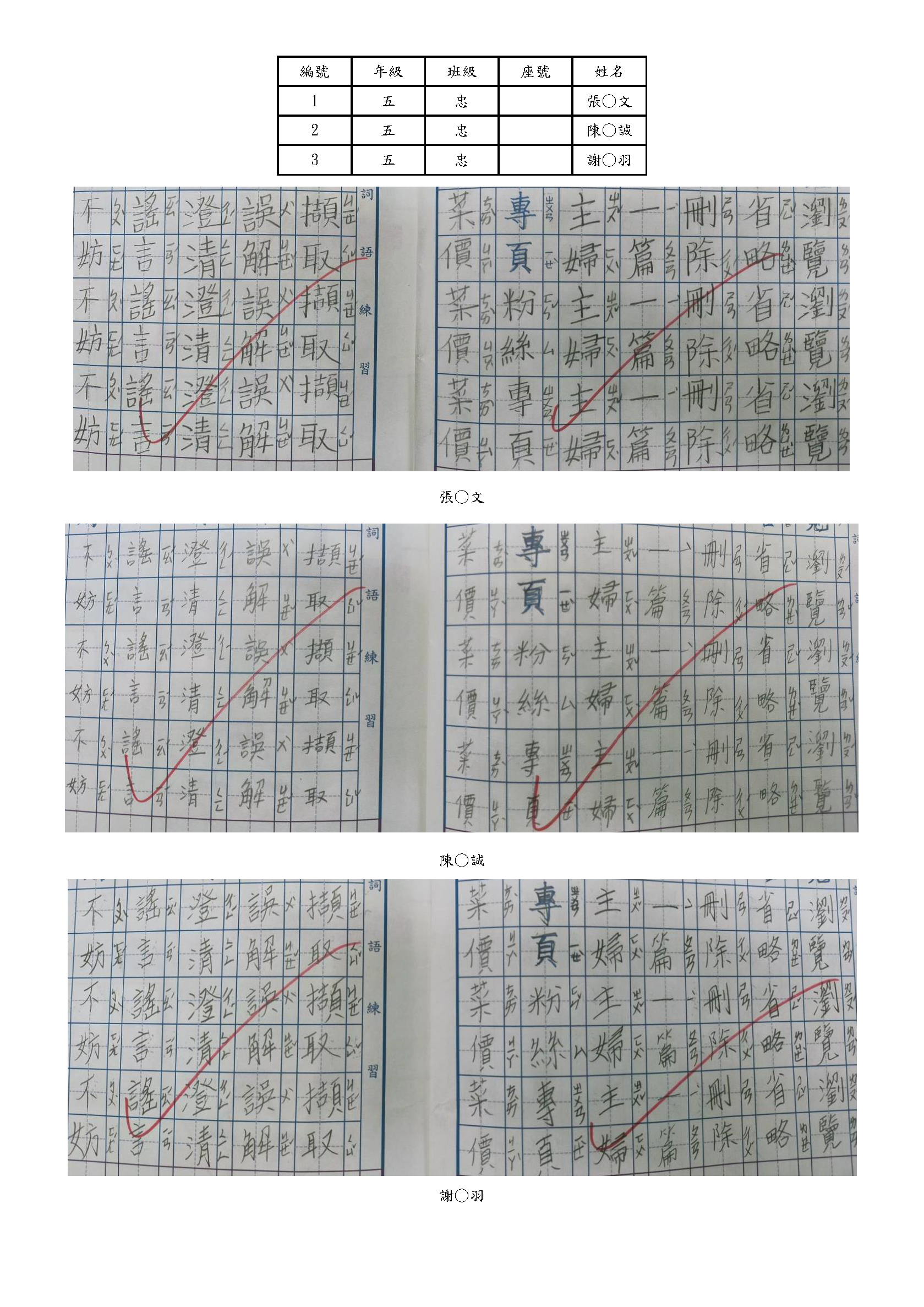 115.5月份美字王獎勵五年級作品