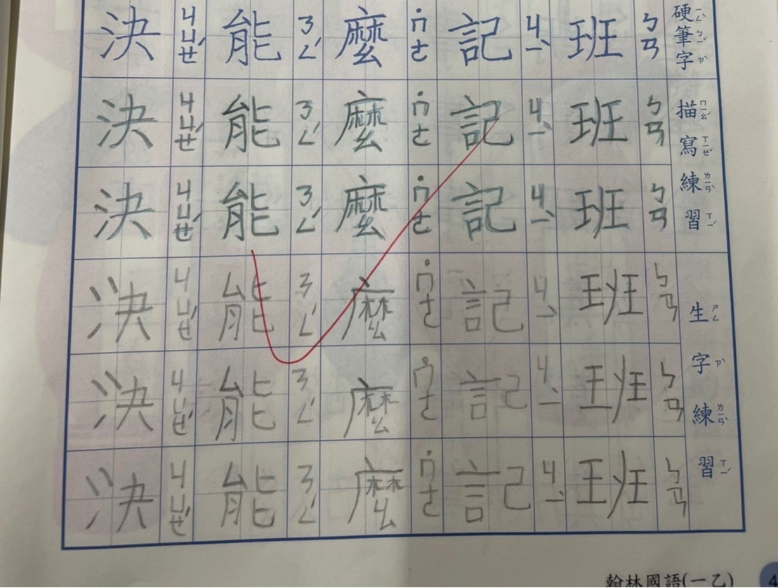 115.6月份美字王獎勵一年級作品1